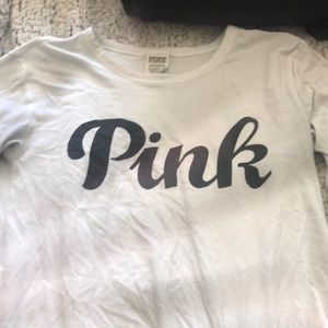 Pink long sleeve top